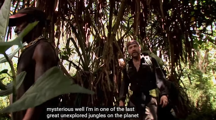 Le survivaliste canadien Les Stroud pénètre avec ses guides papous dans la mystérieuse jungle inexplorée de Nouvelle-Guinée.